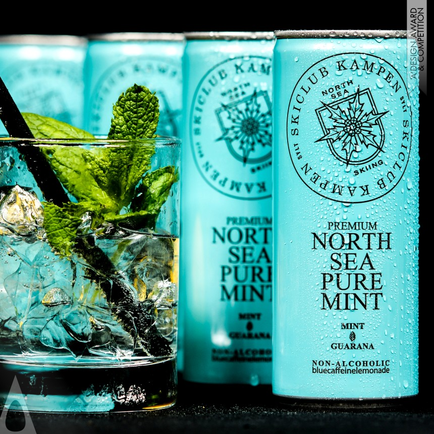 Silver Packaging Design Award Winner 2018 Skiclub Kampen North Sea Pure Can 