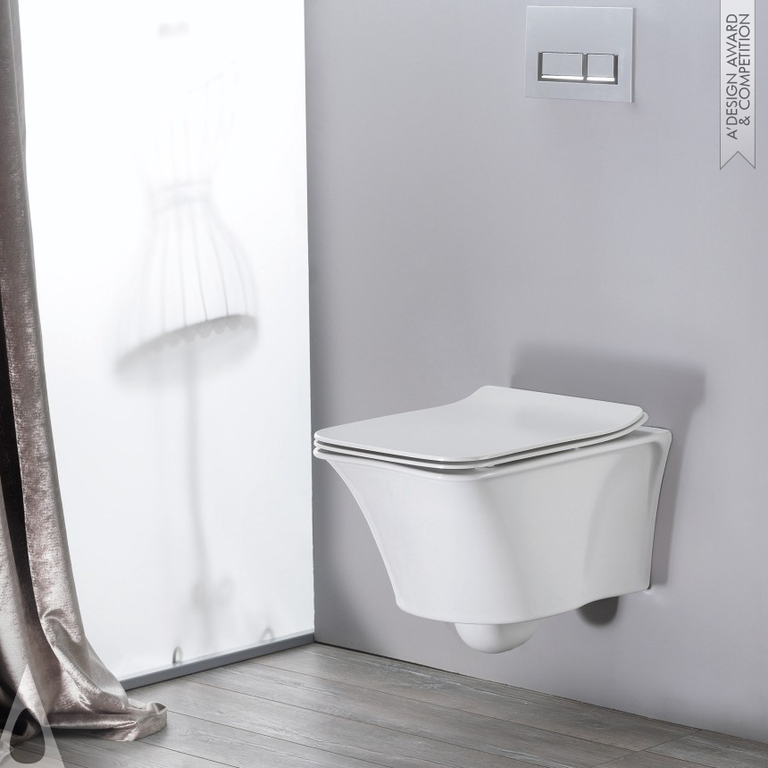 Iron Bathroom Furniture and Sanitary Ware Design Award Winner 2018 Ibiza Wall Hung Wc 