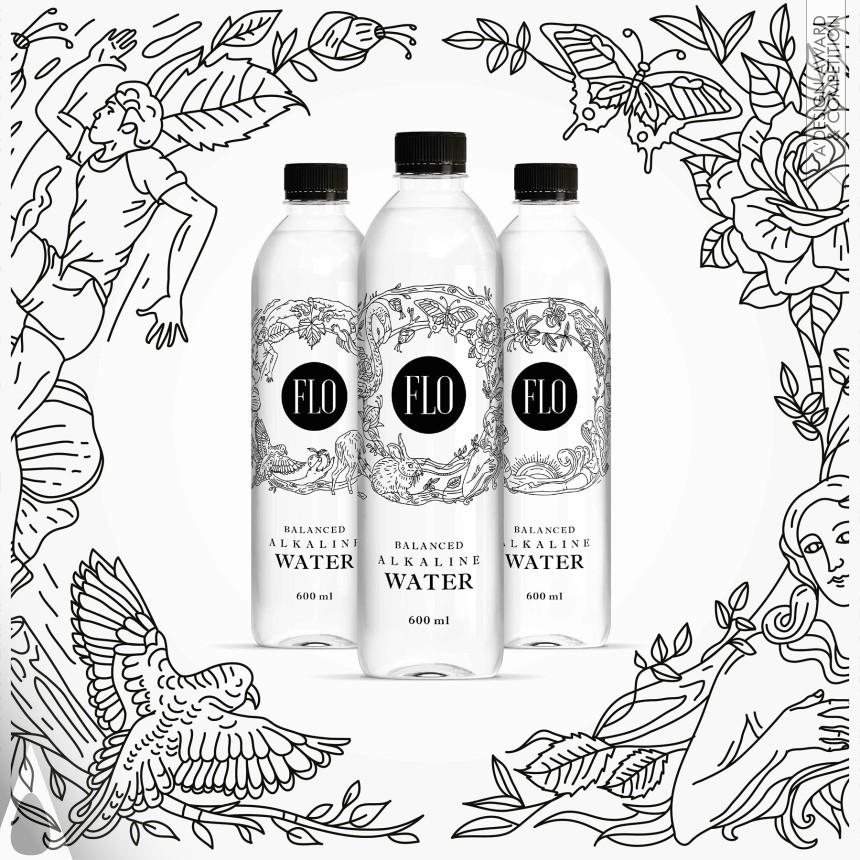 Matter Branding's Flo Alkaline Water