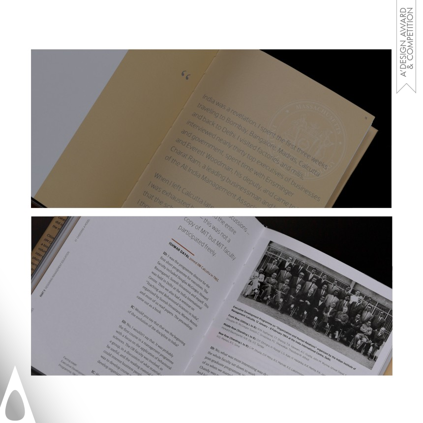 Kumkum Nadig's An Oral History of IIM Calcutta Book Design