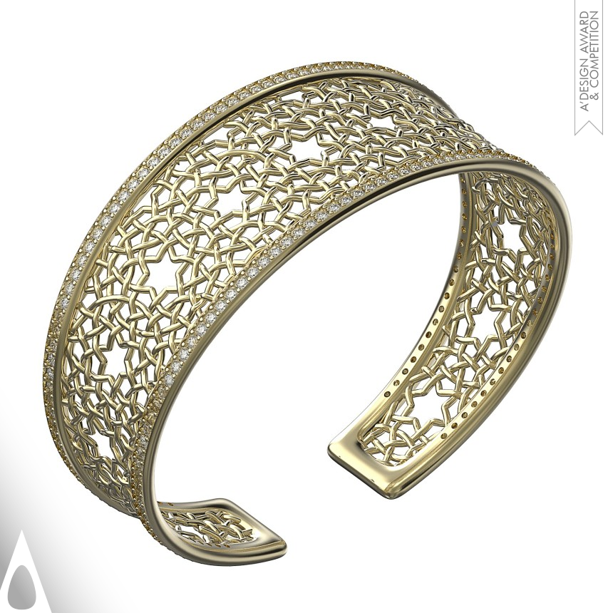 Interlace Pattern - Iron Jewelry Design Award Winner