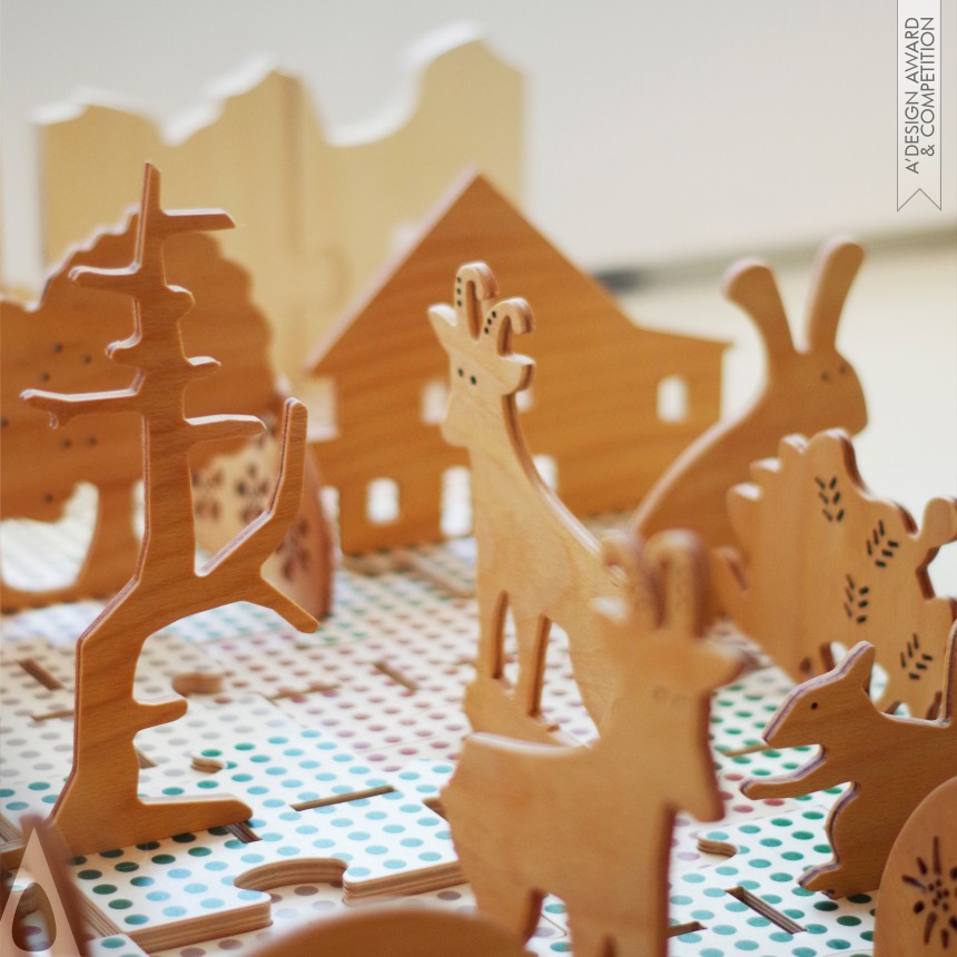 Alpine 3D puzzle - Iron Toys, Games and Hobby Products Design Award Winner