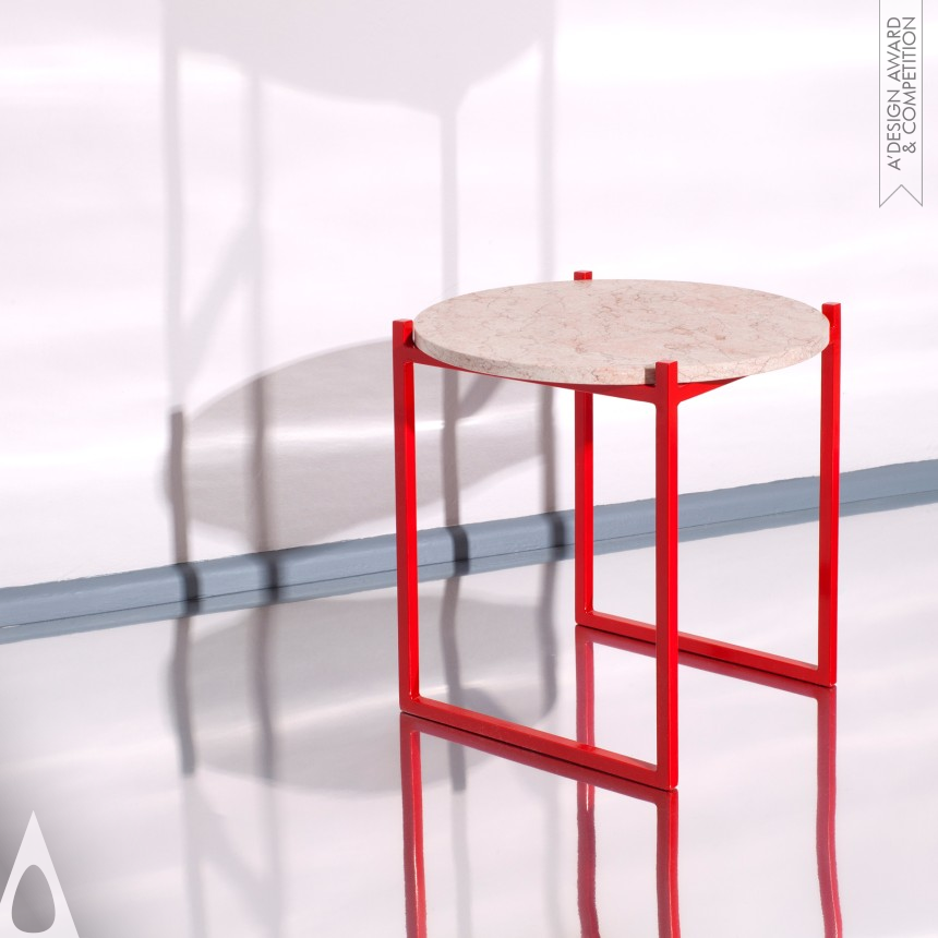 Iron Furniture Design Award Winner 2018 Lulu Side Table 