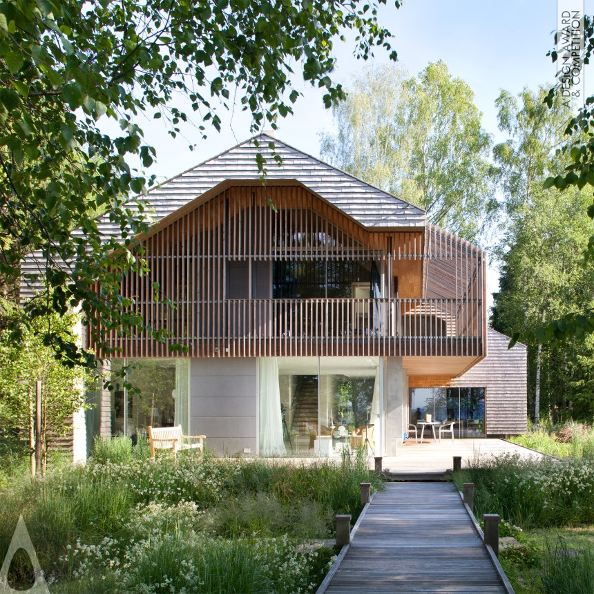 Bronze Architecture, Building and Structure Design Award Winner 2018 Lakeside Living House and Garden 