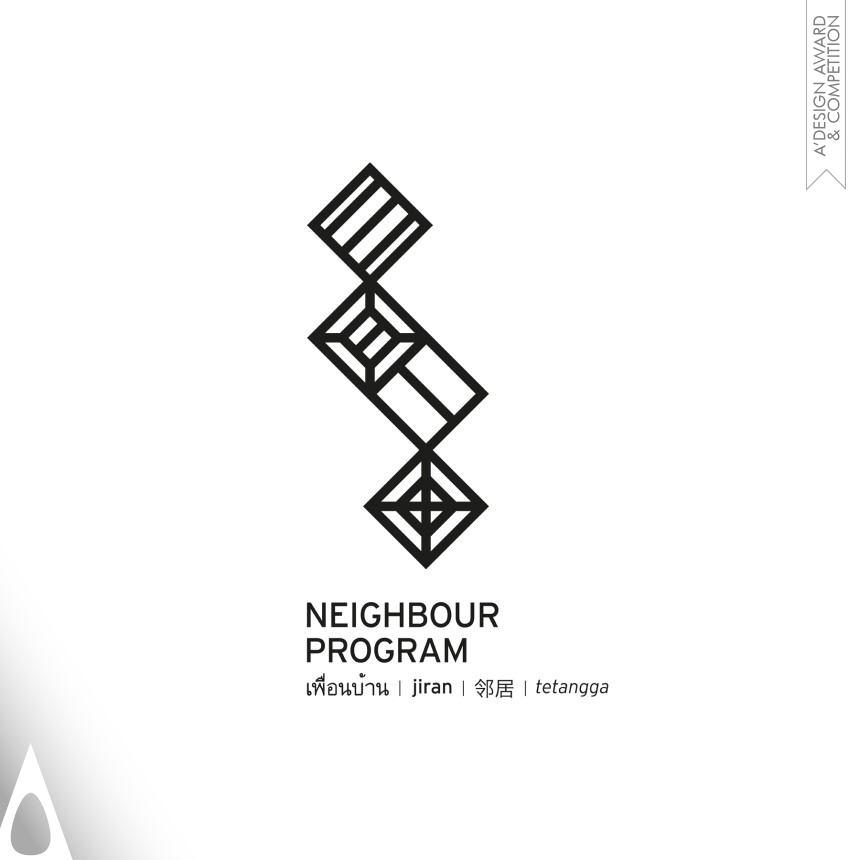 Iron Graphics, Illustration and Visual Communication Design Award Winner 2018 Neighbour Program Branding 