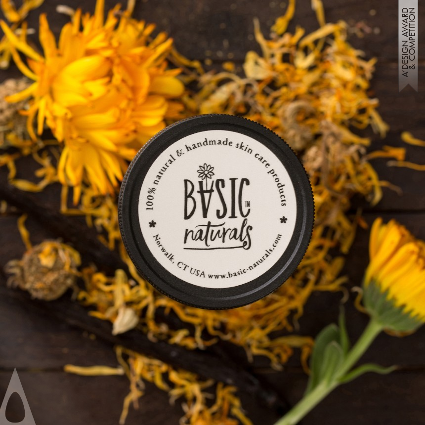 Silver Packaging Design Award Winner 2018 Basic Naturals Natural Cosmetics 