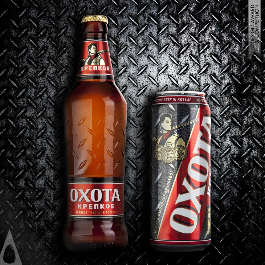 Okhota Strong - Silver Packaging Design Award Winner