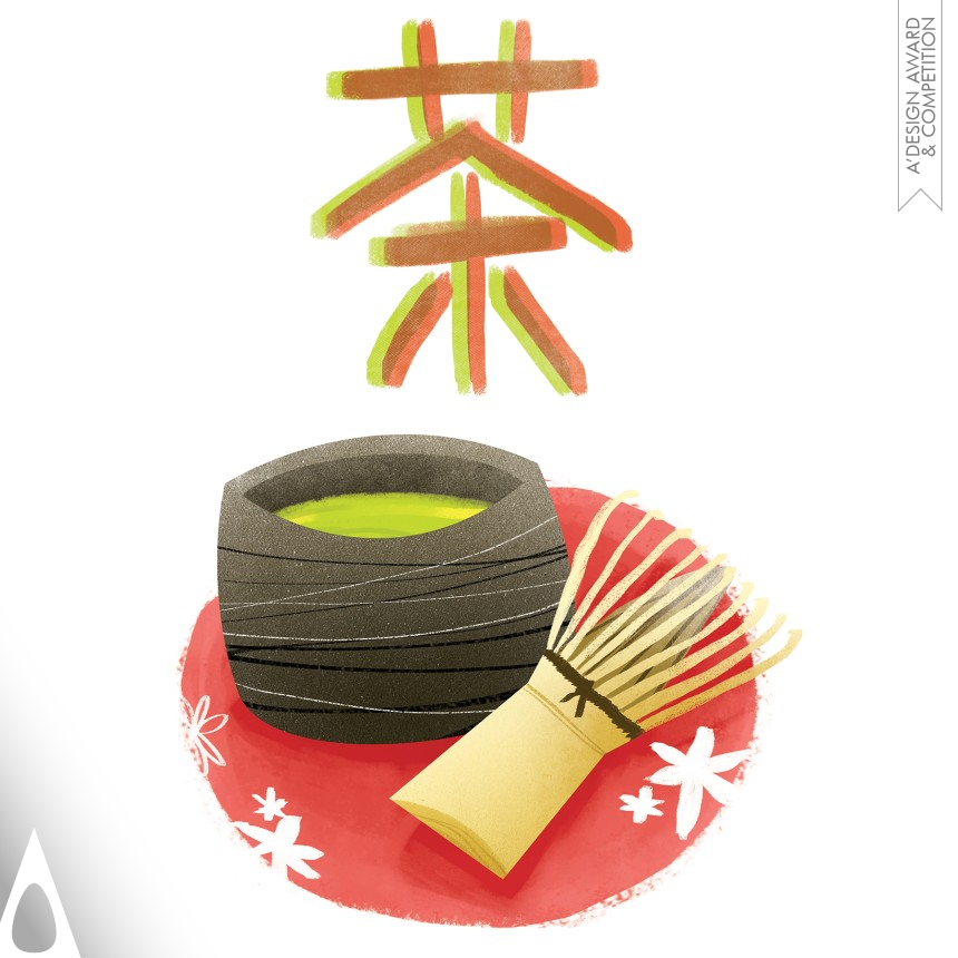 Japanese Food - Iron Graphics, Illustration and Visual Communication Design Award Winner