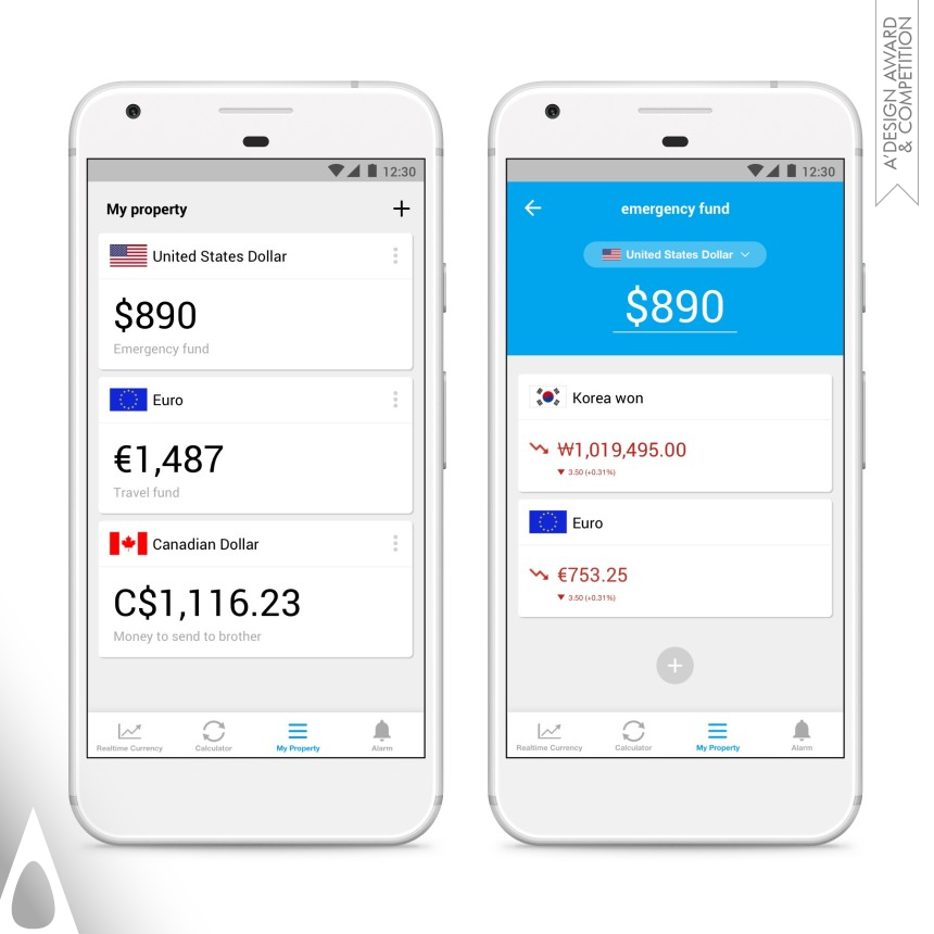 Hongseon Kim's Owl Currency Exchange rate viewer