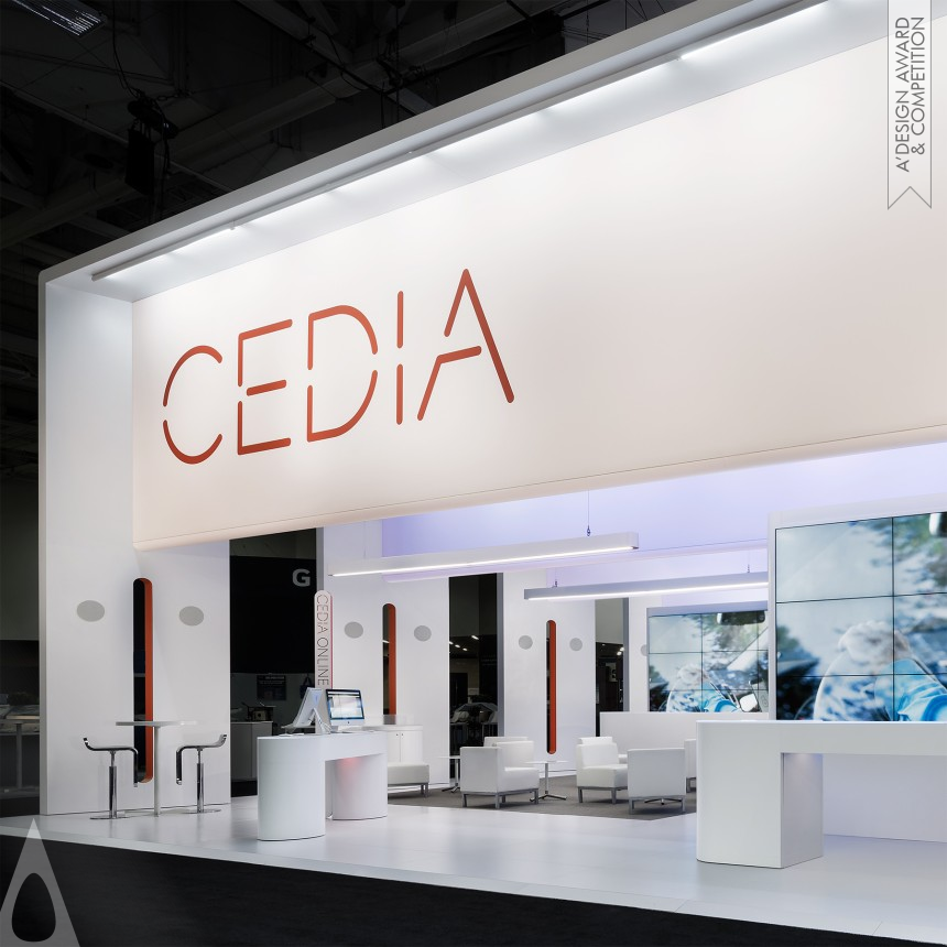 Silver Interior Space and Exhibition Design Award Winner 2018 Cedia Booth Design 2015 Exhibition, Events & Meetings Space 