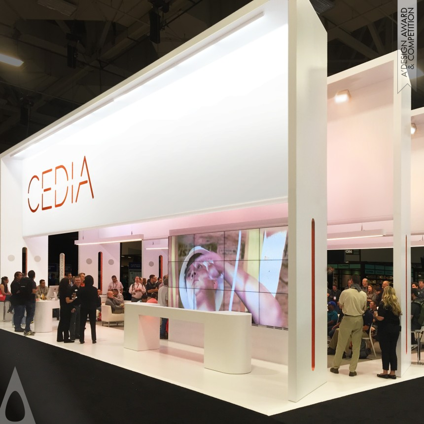 Lorenzo Apicella's Cedia Booth Design 2015 Exhibition, Events & Meetings Space