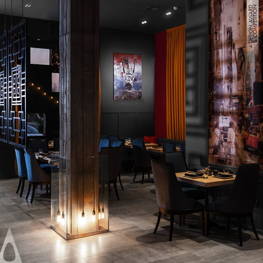 Iron Interior Space and Exhibition Design Award Winner 2018 Karoba Restaurant 