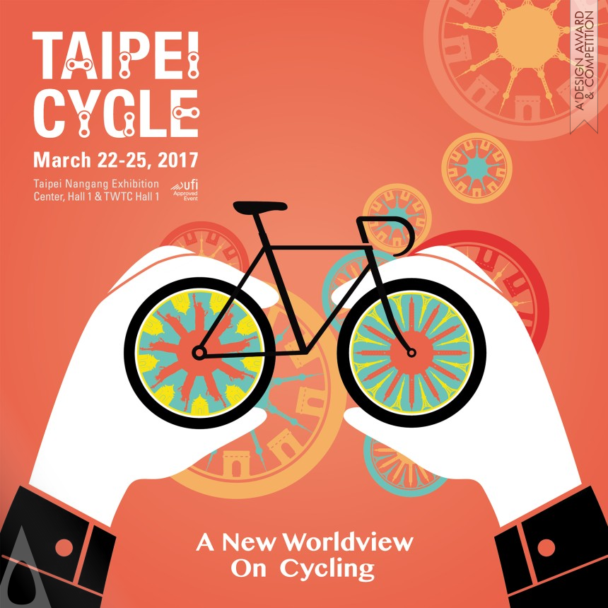 Silver Graphics, Illustration and Visual Communication Design Award Winner 2018 TAITRA - 2017 Taipei Cycle Show 