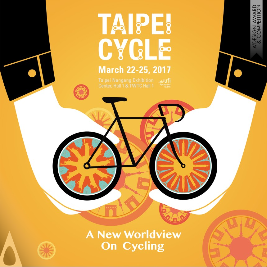 TAITRA - 2017 Taipei Cycle - Silver Graphics, Illustration and Visual Communication Design Award Winner