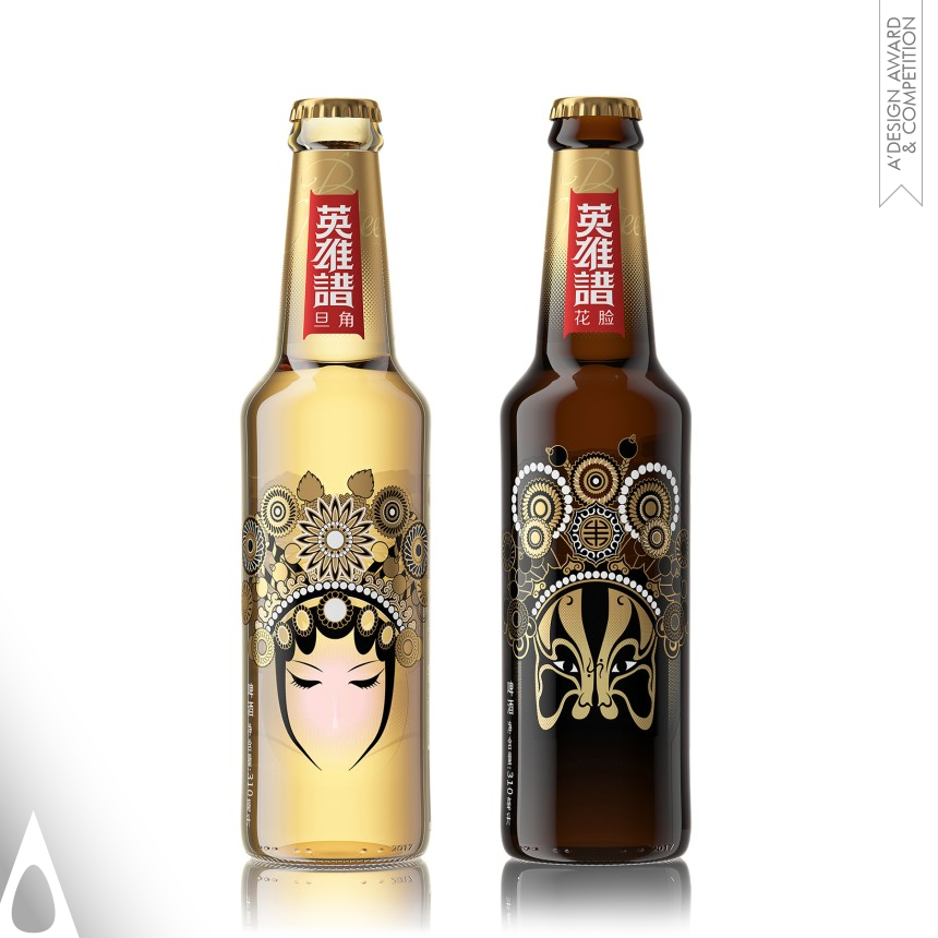 Silver Packaging Design Award Winner 2018 Snow Breweries - Ying Xiong Pu Beer 