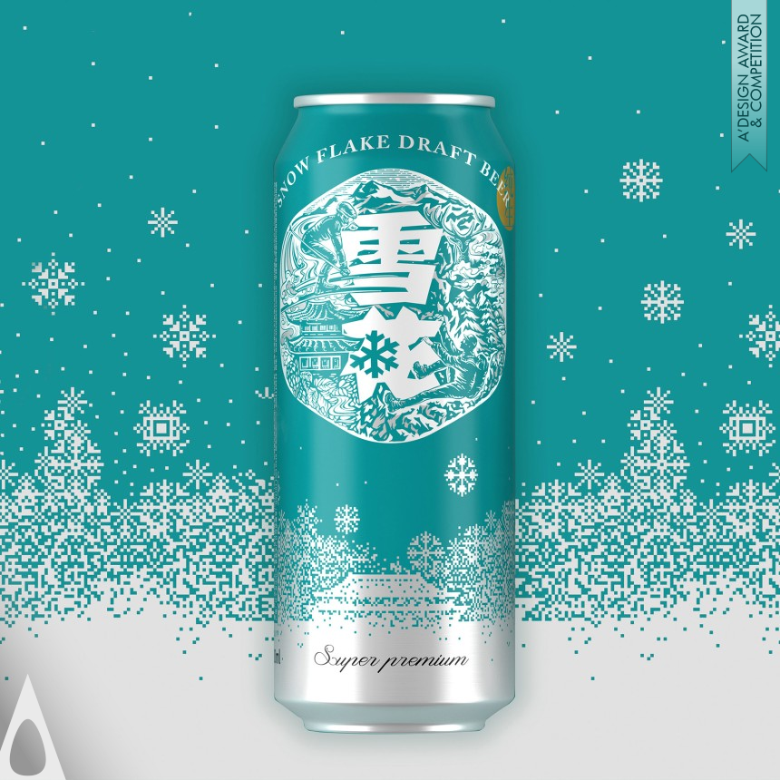 Silver Packaging Design Award Winner 2018 Snow Breweries - Snow Beer Beer 