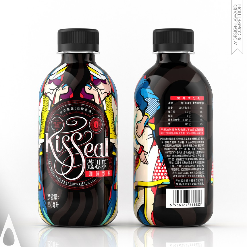 Golden Packaging Design Award Winner 2018 Kisseal Coffee Beverage  