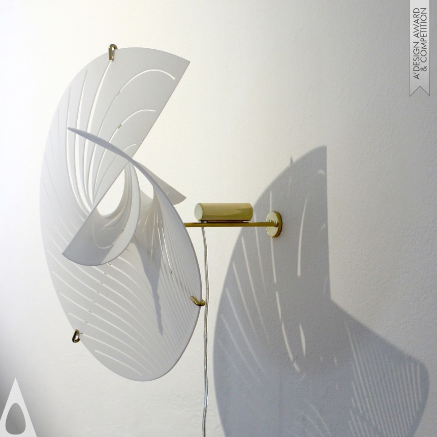 Andrea Macruz's m.us.2 Wall Lamp