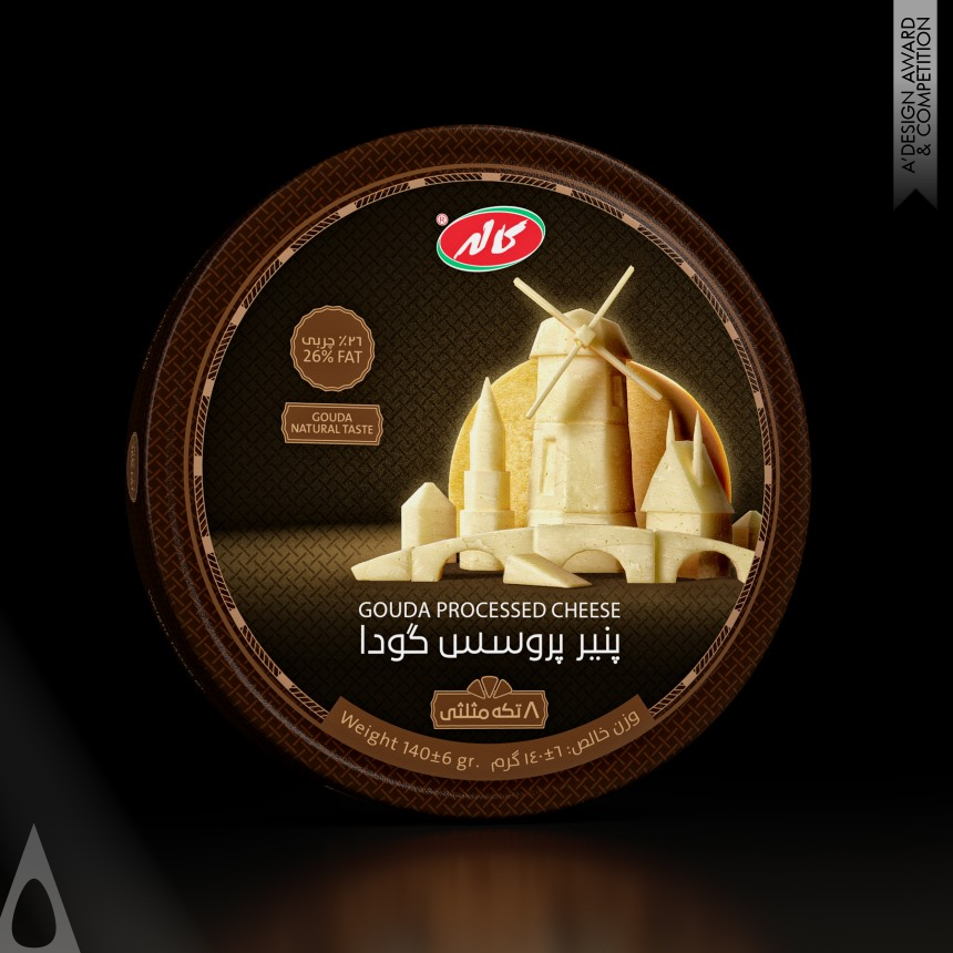 Kalleh Portion Cheese - Bronze Packaging Design Award Winner