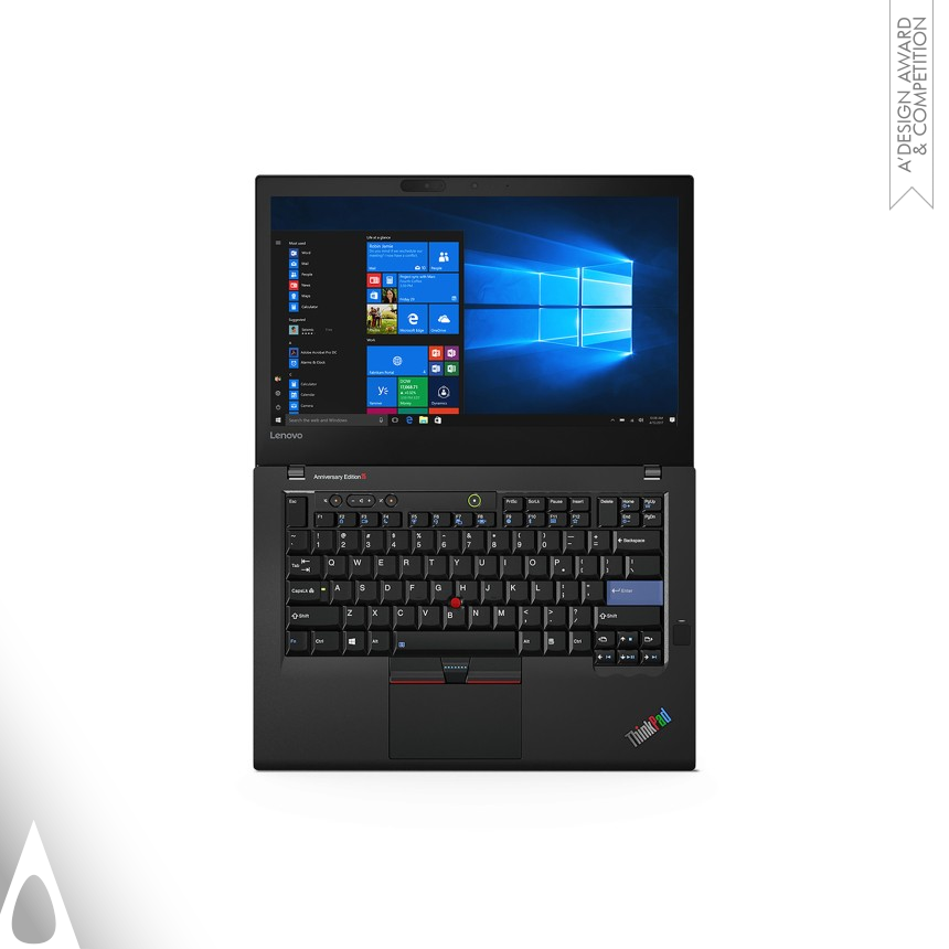 Platinum Digital and Electronic Device Design Award Winner 2018 ThinkPad 25 Laptop Computer 