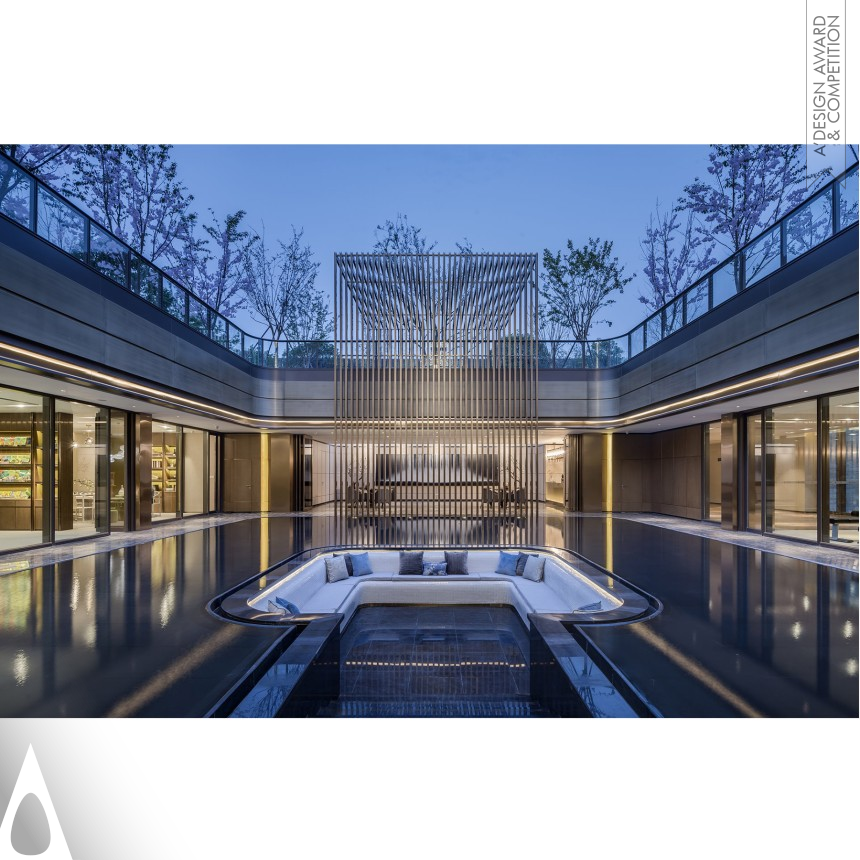 Platinum Interior Space and Exhibition Design Award Winner 2018 Zhongnan Mansion Clubhouse 