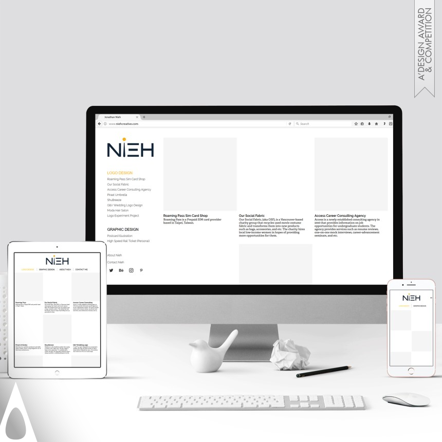 NIEH Creative Studio designed by Jonathan Nieh