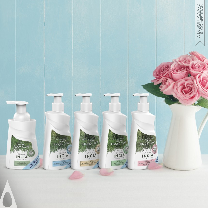 Incia Liquid Soap designed by Musa Celik