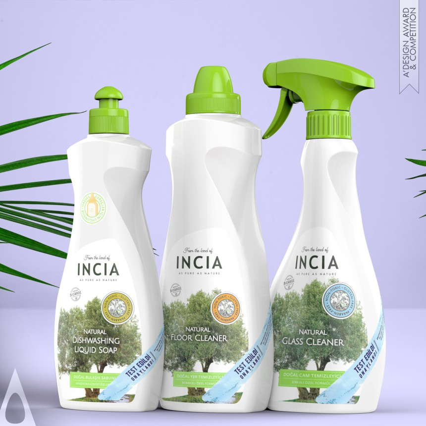 Iron Packaging Design Award Winner 2018 Incia Household Cleaner Series Household Cleaners 