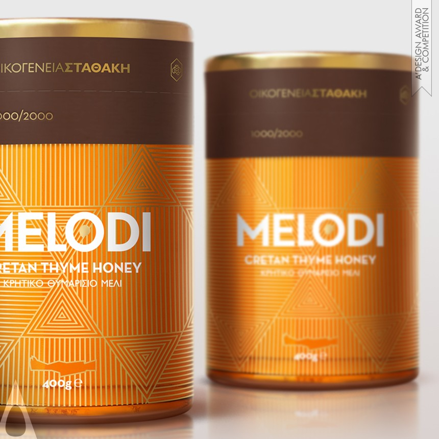 Antonia Skaraki Honey Packaging