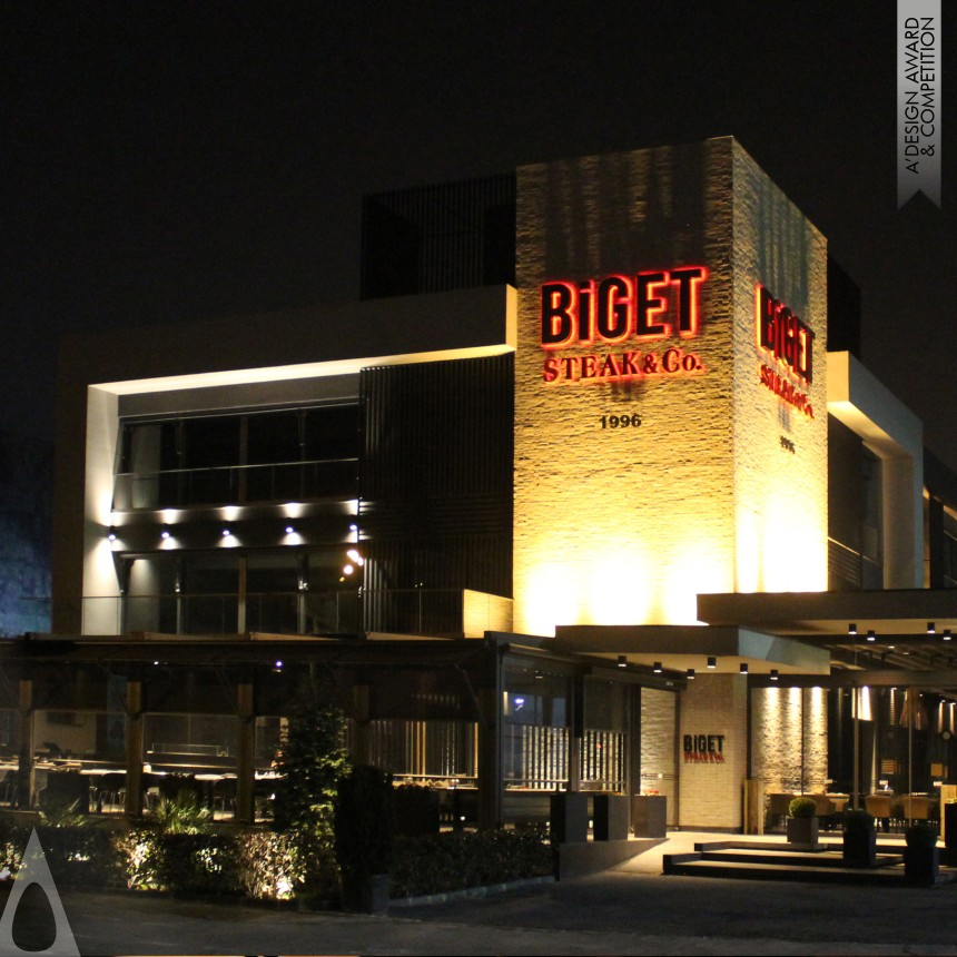 Iron Interior Space and Exhibition Design Award Winner 2018 Biget Steak & Co. Turkish & Steak Restaurant 