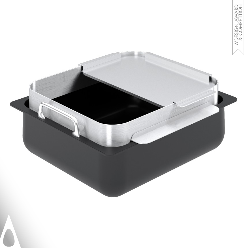 Multifunctional Culinary Multipot designed by Simone Heckmann and Norbert Fischbach