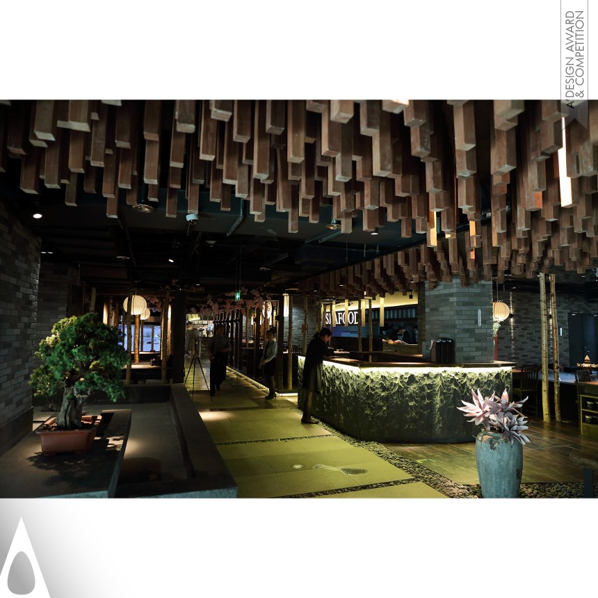 Silver Interior Space and Exhibition Design Award Winner 2018 The Oriental Style Restaurant Interior Design 