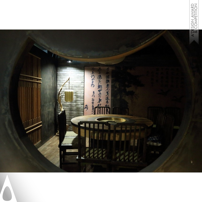 Chin-Lien Lin's The Oriental Style Restaurant Interior Design