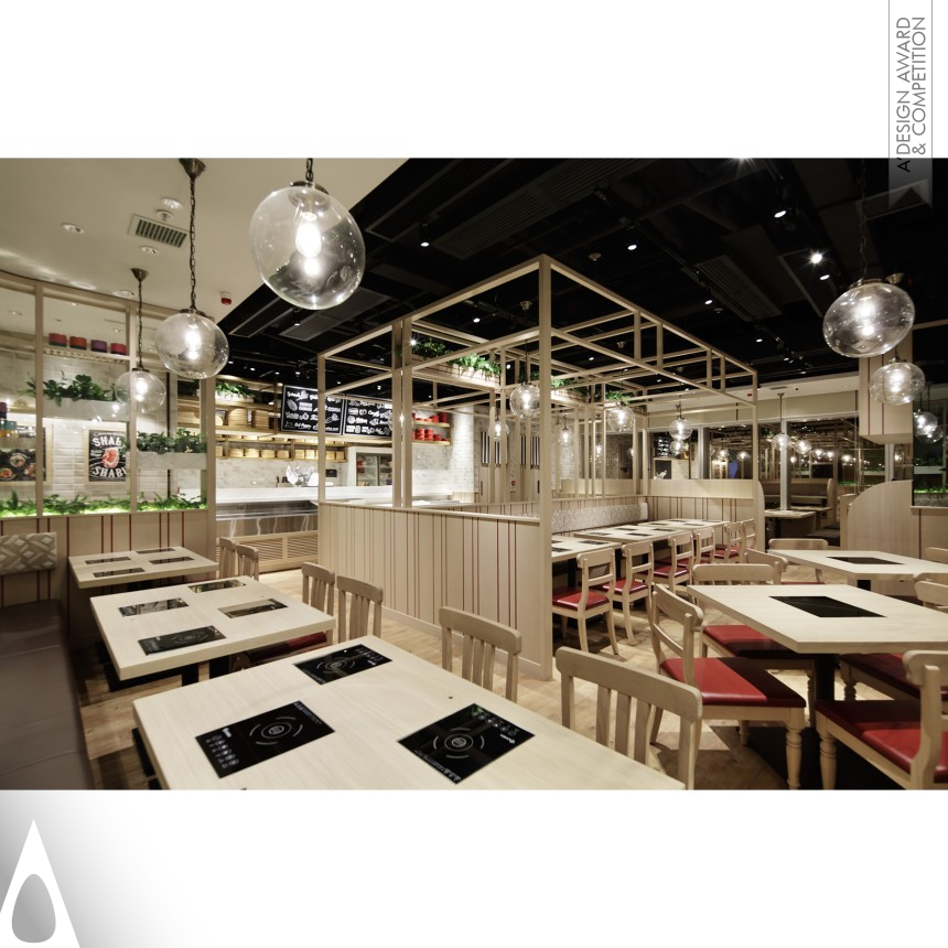 Silver Interior Space and Exhibition Design Award Winner 2018 Tajimaya Shabu Shabu Japanese Hot Pot Dining 