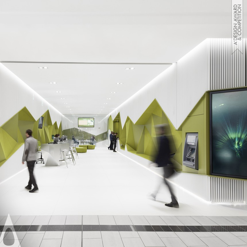 New Design for DSK Bank - Platinum Interior Space and Exhibition Design Award Winner