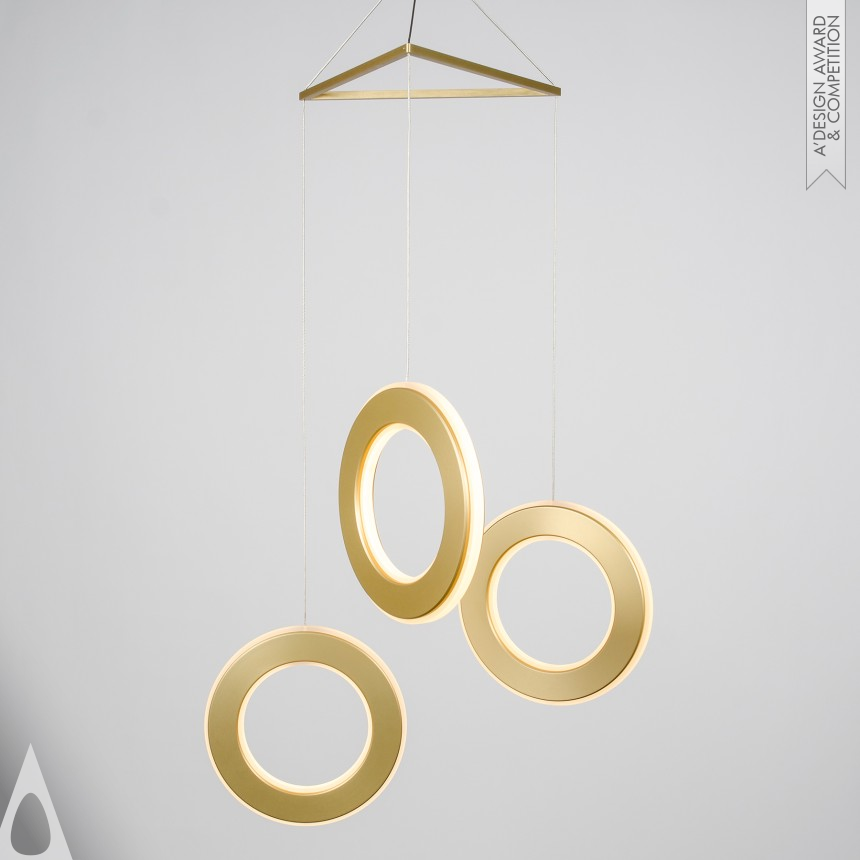 Maurice L. Dery's Electron Pendant Light Fixture