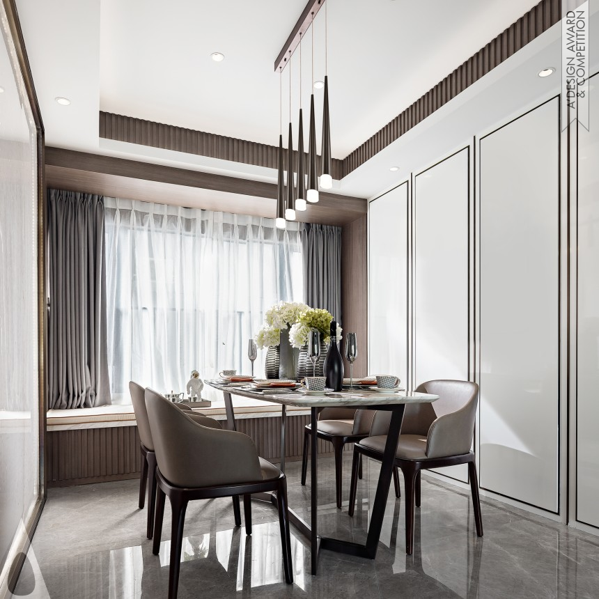 Kingkey Yujing Central Residence designed by Kevin Hu