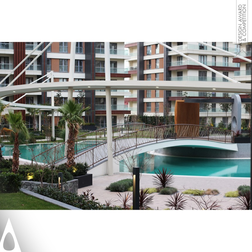 Selin Buharalioglu's Botanica Istanbul Premium Condominium Landscape