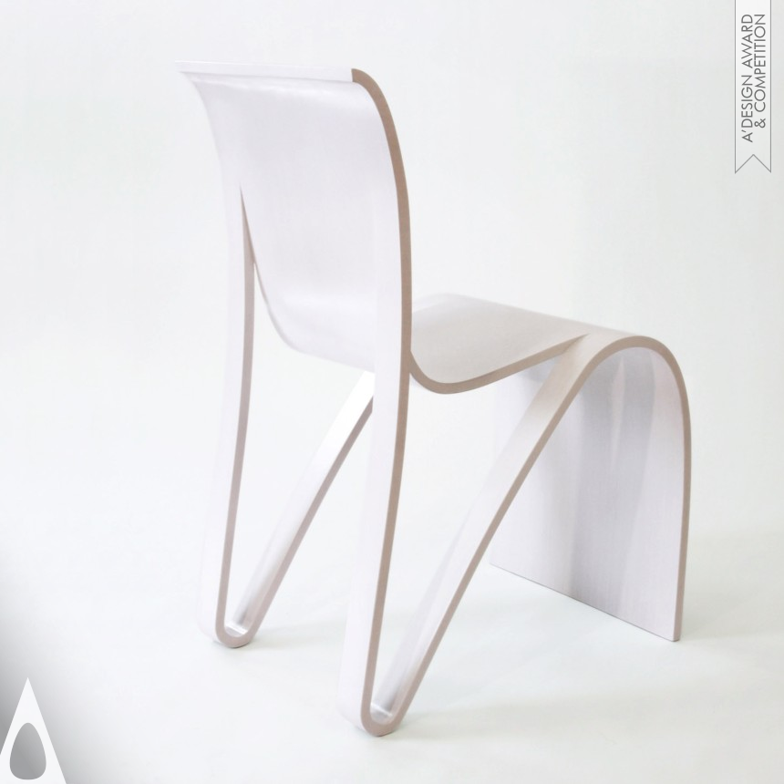 Daisuke Nagatomo and Minnie Jan's Kulms Stackable Chair