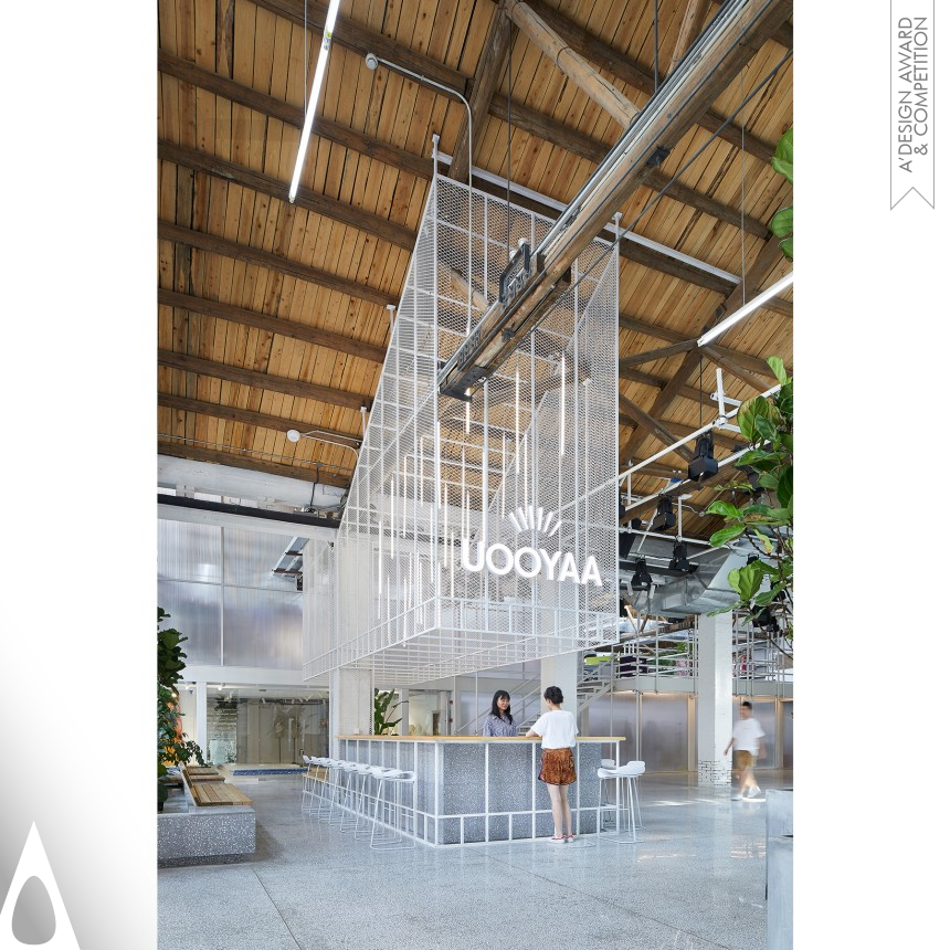 Golden Interior Space and Exhibition Design Award Winner 2018 Uooyaa Office Office 