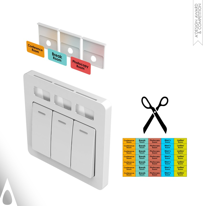 Golden Lighting Products and Fixtures Design Award Winner 2018 Tag Switch Switch 