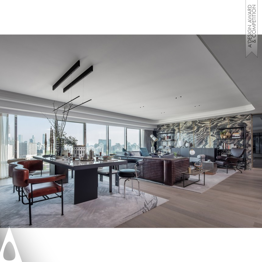 Iron Interior Space and Exhibition Design Award Winner 2018 Fantian-Fanyue Global Mansion Residential 