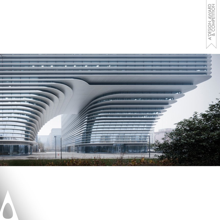 Hangzhou Xixi Green Office Complex designed by Zhang Wei, Meng Fanhao and Xie Lei