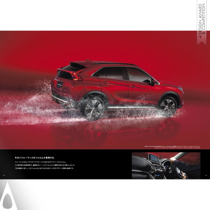 Mitsubishi ECLIPSE CROSS designed by E-graphics communications