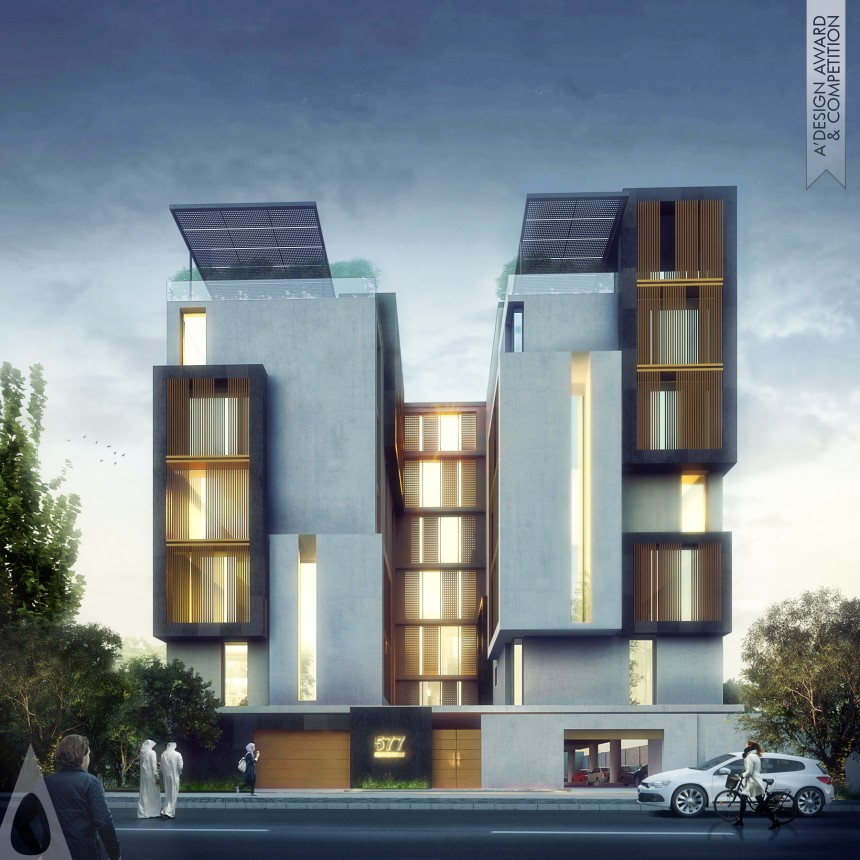 Bronze Architecture, Building and Structure Design Award Winner 2018 577 Residence Residential Building 