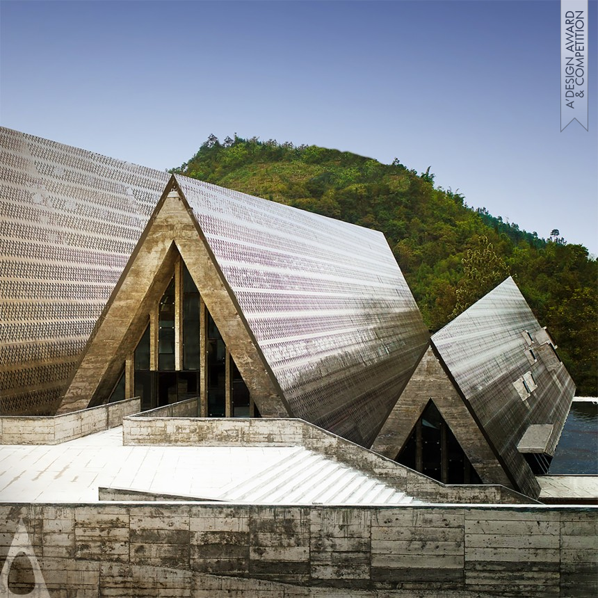 Shui Cultural Center designed by West-line Studio - Haobo Wei and Jingsong Xie