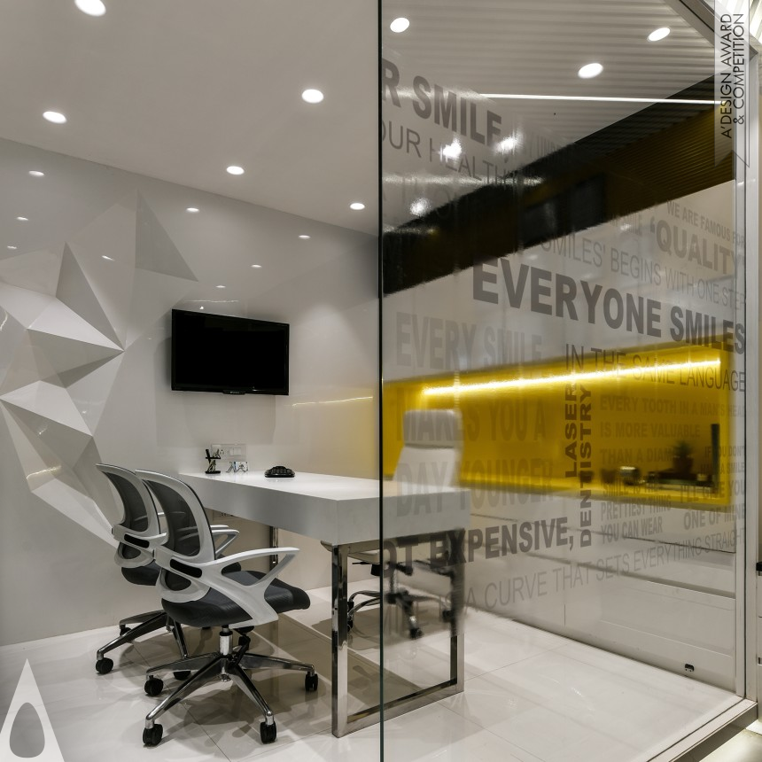 Silver Interior Space and Exhibition Design Award Winner 2019 Clinique ii Dental Clinic 