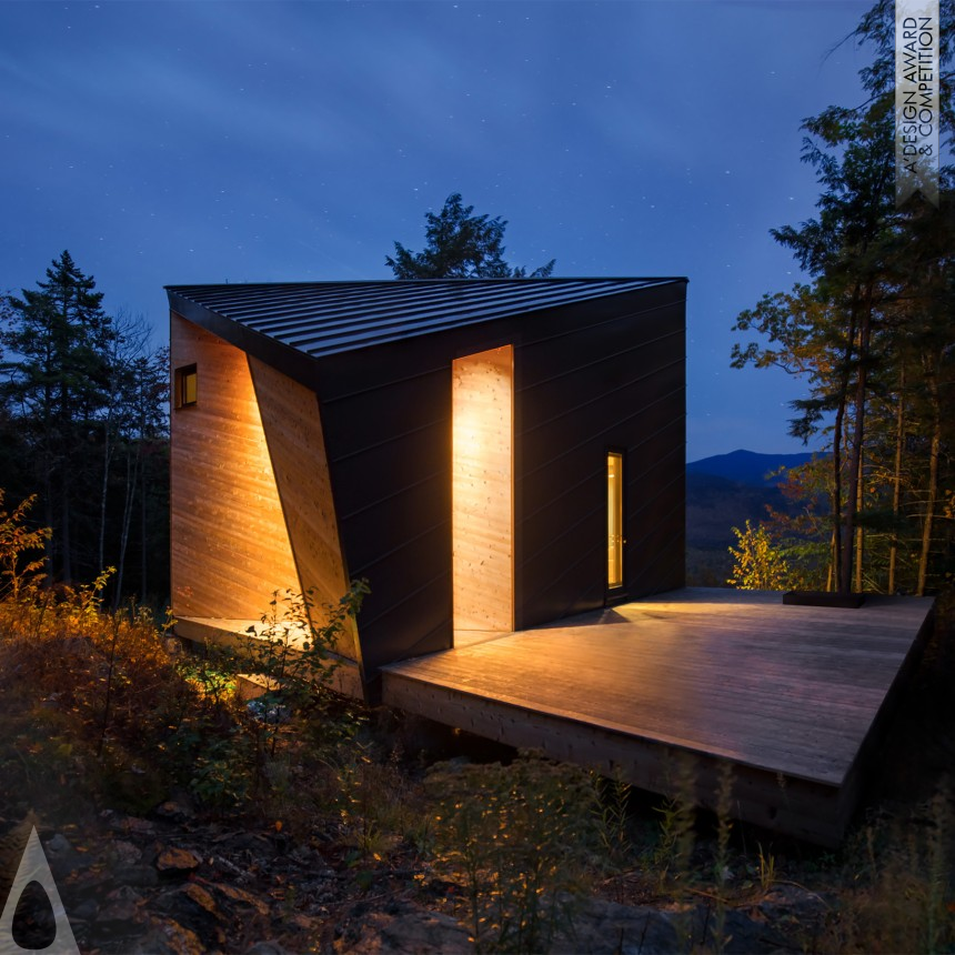 Cabin on a Rock - Golden Architecture, Building and Structure Design Award Winner