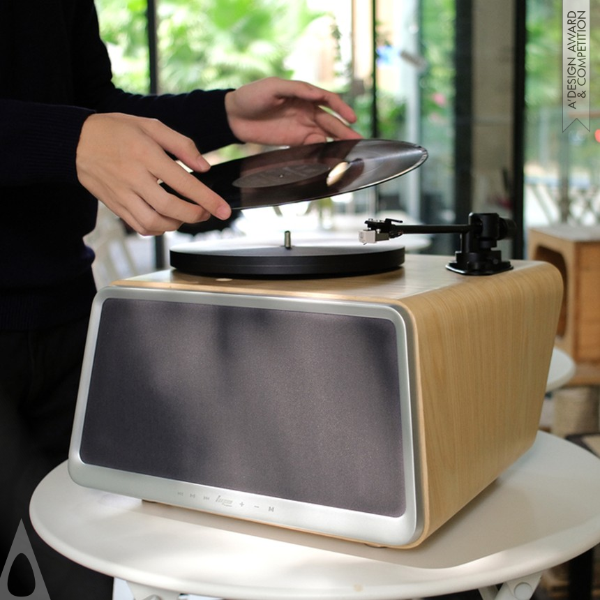 Lin Huanmin - HYM Originals's HYM Seed Turntable Speaker