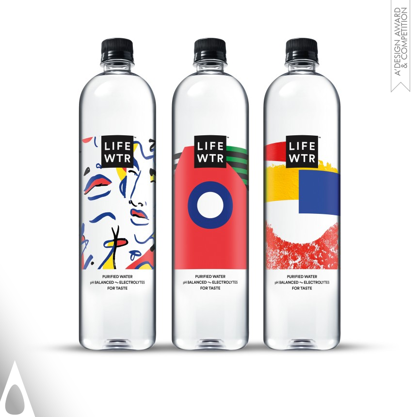 LIFEWTR Series 2: Women In Art Brand Packaging